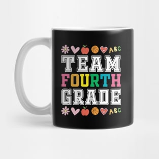 Team 4nd Fourth Grade - 1st Day of School Mug